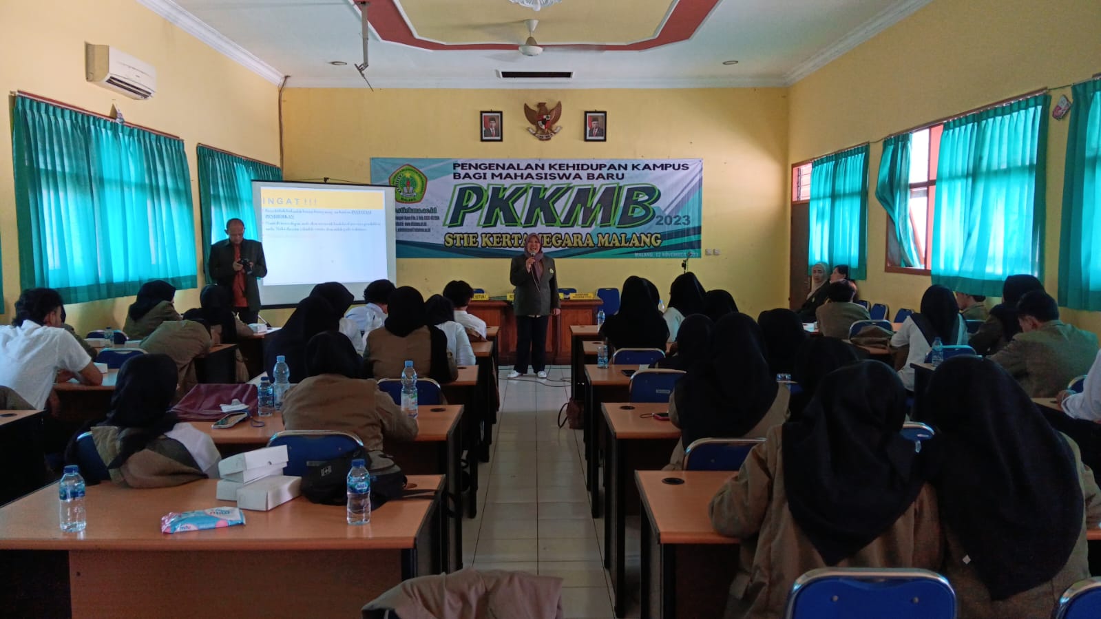 PKKMB Mahasiswa baru STIE Kertanegara Malang